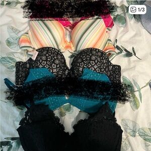 Victoria’s Secret Bra Bundle-all 32c (3 have sold in another bundle)